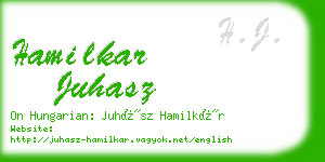 hamilkar juhasz business card